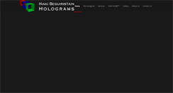 Desktop Screenshot of displayhologram.co.uk